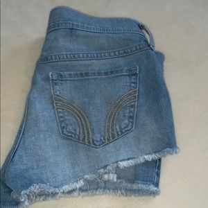 Low rise Hollister Jean Shorts